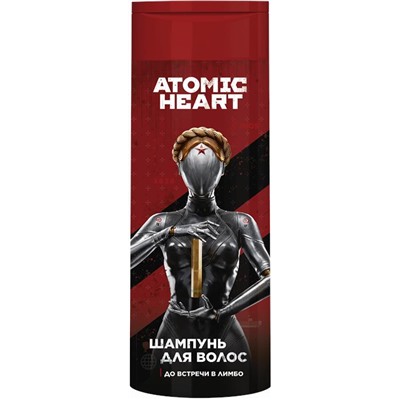ATOMIC HEART Шампунь угольный для мужчин 400мл