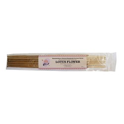 LOTUS FLOWER Ramakrishna's Natural Handmade Incense Sticks (ЦВЕТОК ЛОТОСА натуральные благовония ручной работы, Рамакришна), 20 г.