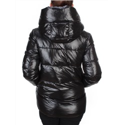 2197 BLACK Куртка зимняя женская MONGEDI (200 гр. холлофайбера) размеры 42-44-46-48-50