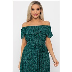 Платье Элинор макси (зеленое) П13759-12М