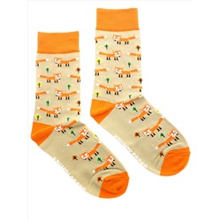 Носки р.35-40 "Wow" Лисичка