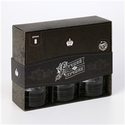 Подарочный набор Рюмки и домино "Лучший из лучших"