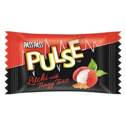PULSE Litchi with Tangy Twist (Леденцы ЛИЧИ С СОЛЬЮ), 1 шт.