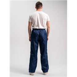 Брюки на флисе синий