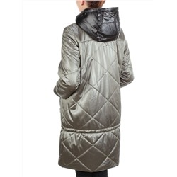 F02 DARK GREEN Куртка демисезонная женская (100 гр. синтепон) размер XL (48) - 52 российский