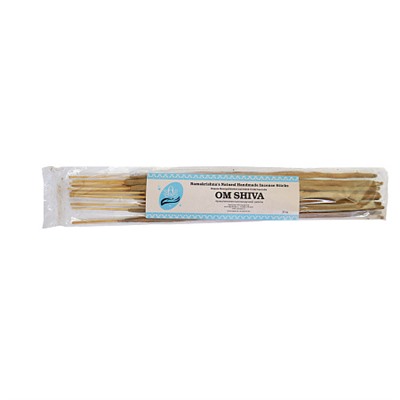 OM SHIVA Ramakrishna's Natural Handmade Incense Sticks (ОМ ШИВА натуральные благовония ручной работы, Рамакришна), 20 г.