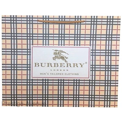 Подарочный пакет Burberry 34см х 43см (большой)