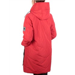 Z619-1 RED Пальто демисезонное женское (100 гр. синтепон) размер 50