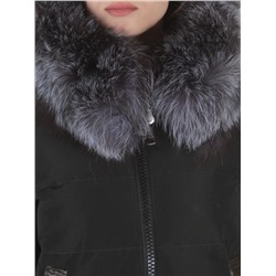 8186 Пальто женское с натуральным мехом Jarius размер XL - 48 российский