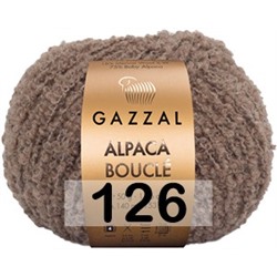 Пряжа Gazzal Alpaca Boucle