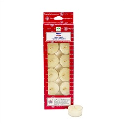 Perfumed T-Lite Candles ROSE, Satya (Ароматические чайные свечи РОЗА, Сатья), набор 12 шт.