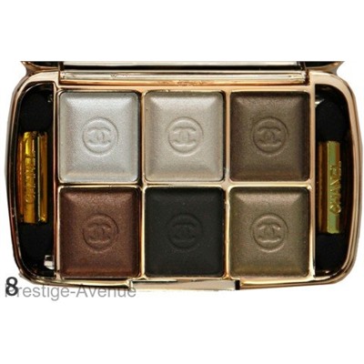 Тени Chanel les 4 ombres sombres apaaup ieres quatuor quadra eye shadow