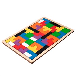 Пазл деревянный «TetrisWood»
