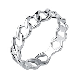Кольцо из серебра без вставки, Л-11847