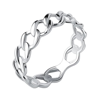 Кольцо из серебра без вставки, Л-11847