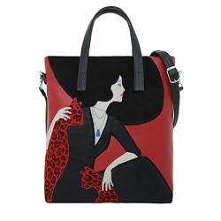 Сумка с аппликацией ДС-220-224