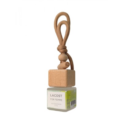 Автопарфюм LACOST FOR FEMME, Brand Perfume, 8 мл.