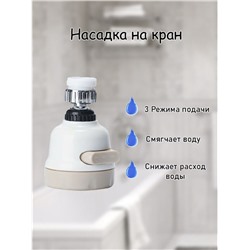 Насадка на кран водосберегающая (3223)