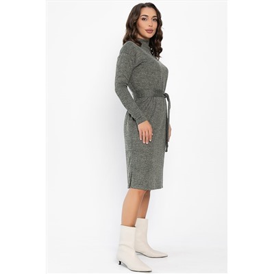 Платье В ритме мегаполиса (зеленое) П14059-33М