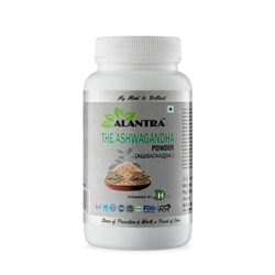 THE ASHWAGANDHA Powder, Alantra (Травяной порошок (чурна) АШВАГАНДХА, Алантра), 100 г.