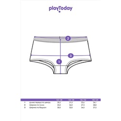 Трусы, 2 шт. PLAYTODAY #1023302