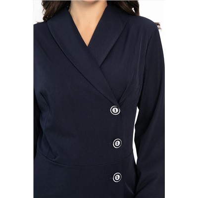 Платье Соломия (синее) П14216-5М