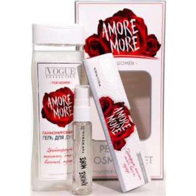 НАБОР жен.  ЗМ Amore More (Гель д/душа 250м+парф.вода ручка 33мл)  M~