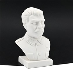 Фигурка из мрамолита "Бюст Сталина 1" 80*65*118мм