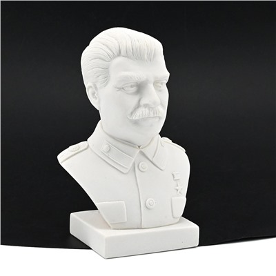 Фигурка из мрамолита "Бюст Сталина 1" 80*65*118мм