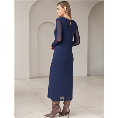 Платье из сетки с подкладкой