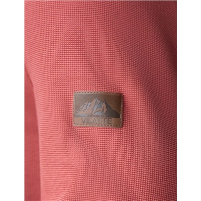 Джемпер легкий из фактурного эластичного трикотажа с принтом