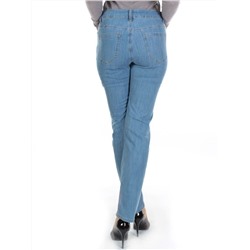 D1006 BLUE Джинсы женские DENIM (75% хлопок, 22% полиэстер 3% спандекс) размер W38