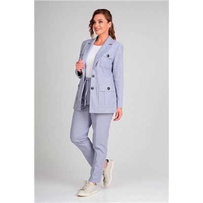 Liona Style 836 синий, Брюки,  Жакет