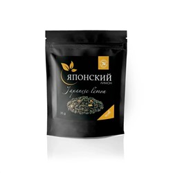 ЯПОНСКИЙ ЛИМОН чай зелёный, Мудрость народная, 35 г. - СРОК ГОДНОСТИ ДО 24 МАЯ 2025 ГОДА