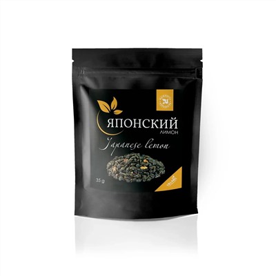 ЯПОНСКИЙ ЛИМОН чай зелёный, Мудрость народная, 35 г. - СРОК ГОДНОСТИ ДО 24 МАЯ 2025 ГОДА