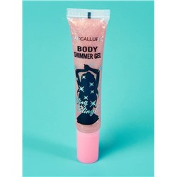 Maccallure Глиттер-гель для лица и тела Body Shimmer Gel, F