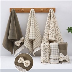 Полотенце из микрофибры с декором "Provence" 35*75 см.