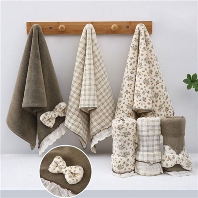 Полотенце из микрофибры с декором "Provence" 35*75 см.