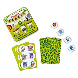 Игра настольная «Веселое Сафари» (жестяная коробочка)