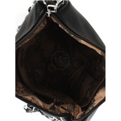 Сумка женская искусственная кожа VSH-V-0081,  1отд+карм/перег,  плечевой ремень,  черный 250036