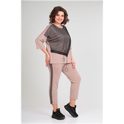 Michel chic 1329 светло-бежевый, Брюки,  Джемпер
