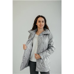 Стильная леди М-663 серый, Куртка