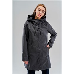 Плащ женский Трапеция графит