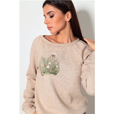 Chumakova Fashion 224 бежевый, Джемпер