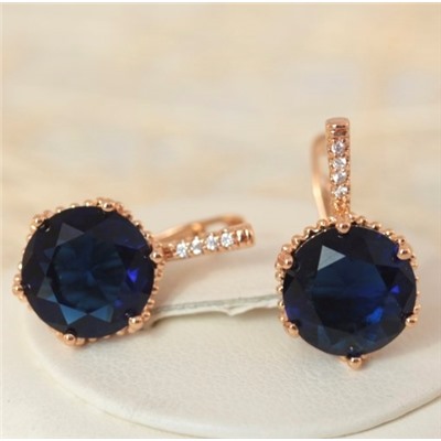 Серьги позолота H01-3716