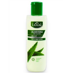 ALOE VERA Bio Active Face & Body Lotion, Lilium (АЛОЭ ВЕРА лосьон для лица и тела, Лилиум), 200 мл.