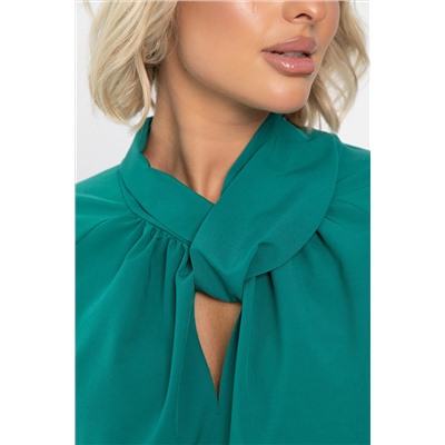 Блуза Юрмала (изумруд) Б14268-30М