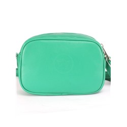 Сумка женская искусственная кожа DJ-6943-1-GREEN,  2отд,  плечевой ремень,  зеленый 253985