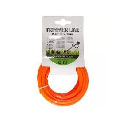 Леска для триммера 2,7мм*15м квадрат (Trimmer Line)