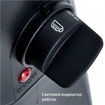 Кофеварка 800 Вт, 240 мл DELTA LUX DL-8151К рожковая черная
